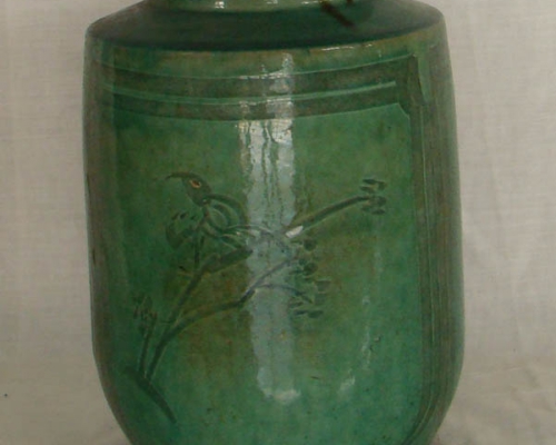 绿陶罐|Green pottery jar