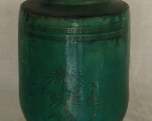 绿陶罐|Green pottery jar