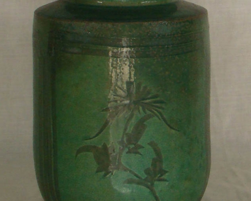 绿陶罐|Green pottery jar