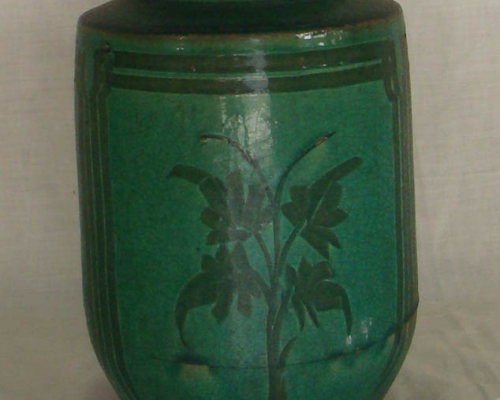 绿陶罐|Green pottery jar