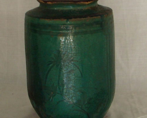 绿陶罐|Green pottery jar