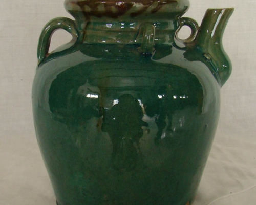 绿陶壶|pottery