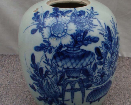青花瓷罐|Blue-and white porcelain jar