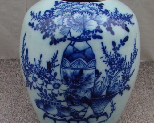 青花瓷罐|Blue-and white porcelain jar