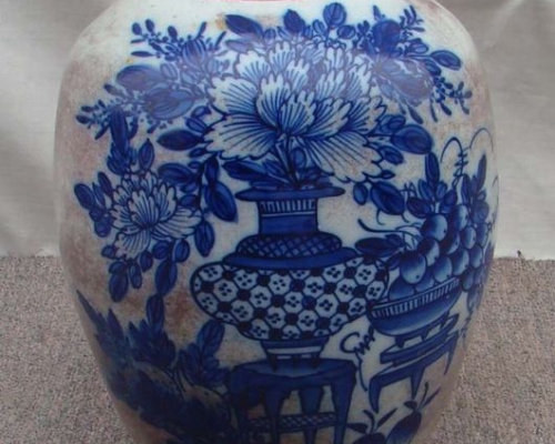 青花瓷罐|Blue-and white porcelain jar