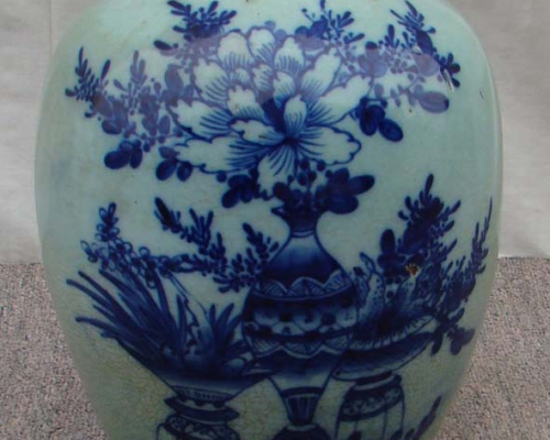青花瓷罐|Blue-and white porcelain jar