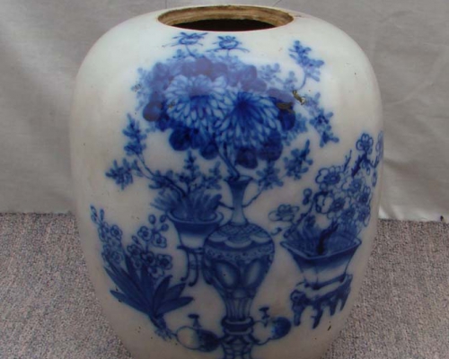 青花瓷罐|Blue-and white porcelain jar