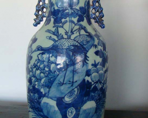 青花瓷花瓶|Blue-and white porcelain vase