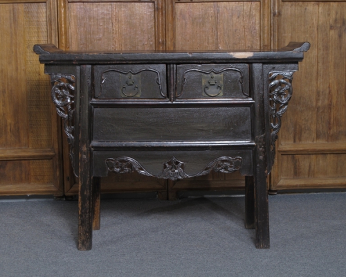二抽供桌工厂|sacred table with two drawers
