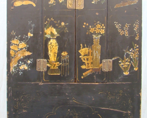 黑描彩大柜工厂|Multicolored big cabinet