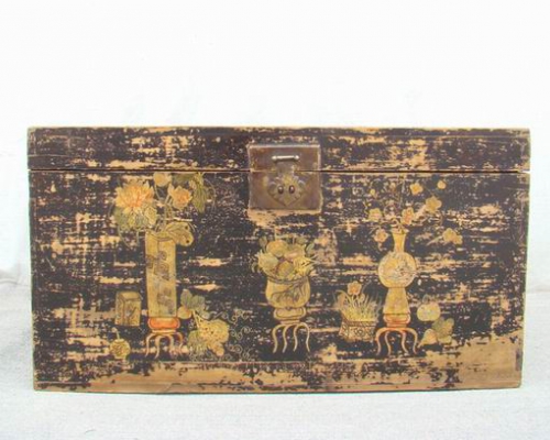 描彩箱|painted trunk