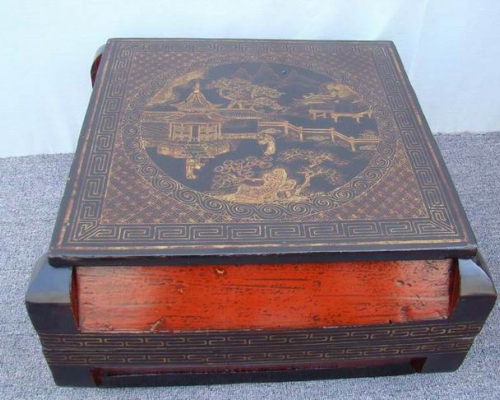 描金盒|gold gilt box