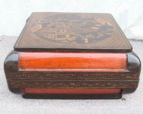 描金盒|gold gilt box