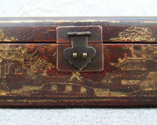 描金小箱|Gold-painted/gilt small trunk