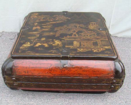描金盒|gold gilt box