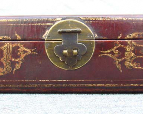 描金小箱|Gold-painted/gilt small trunk