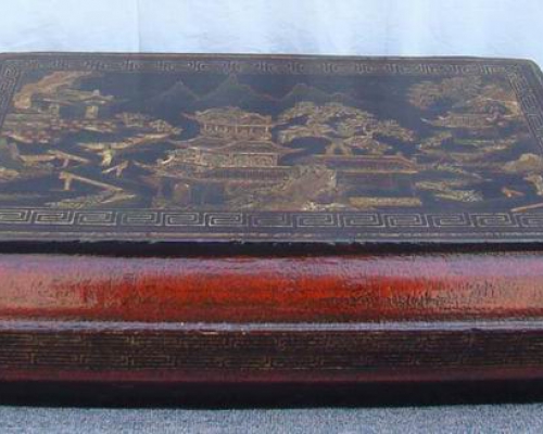 描金盒|gold gilt box