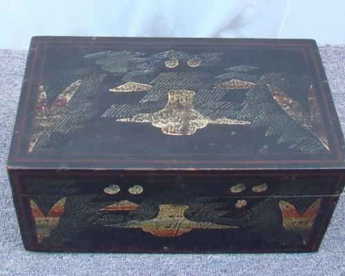 描金小箱|Gold-painted/gilt small trunk