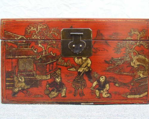 红描金盒工厂|Red & gilt box