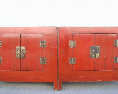 红漆柜|Red-lacquered cabinet