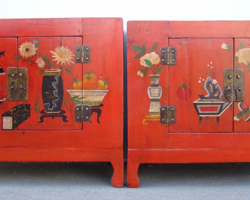 红漆箱|Red-lacquered trunk