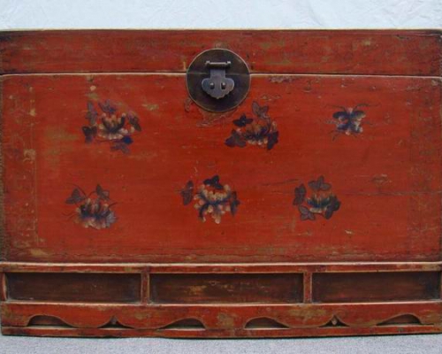 描彩箱|painted trunk