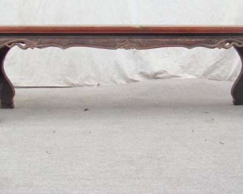 雕花长凳|bench