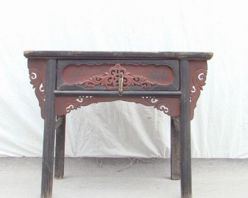 高碑店单抽桌|coffer with one drawer