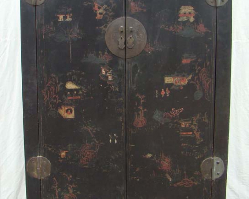 黑五彩大柜工厂|Black multicolored big cabinet
