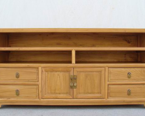 四抽二门电视柜|Tv cabinet