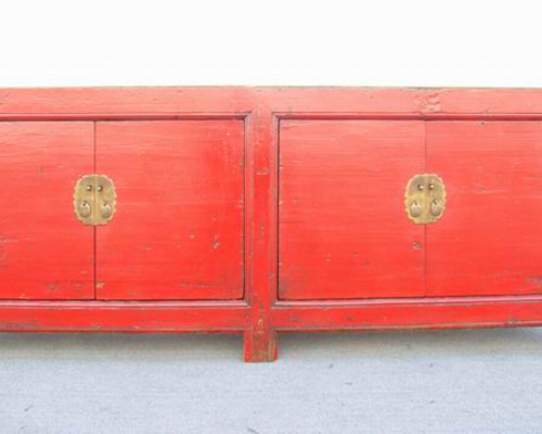 红四门地柜|Low Cabinet