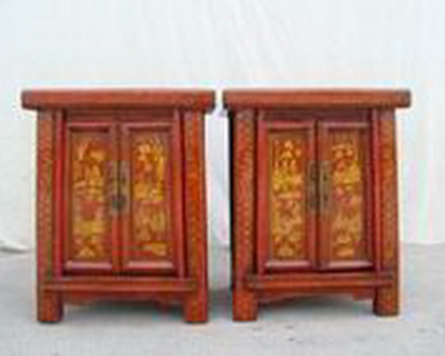 红描金小柜|cabinet