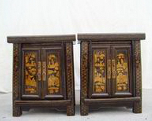 黑描金小柜|cabinet
