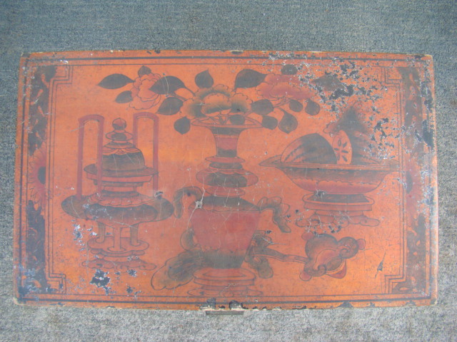 红描金盒|gilt box