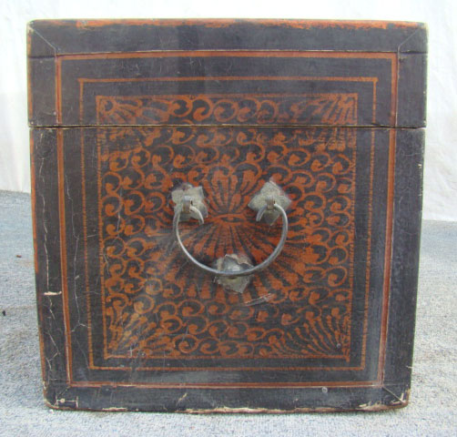 红描金盒|gilt box
