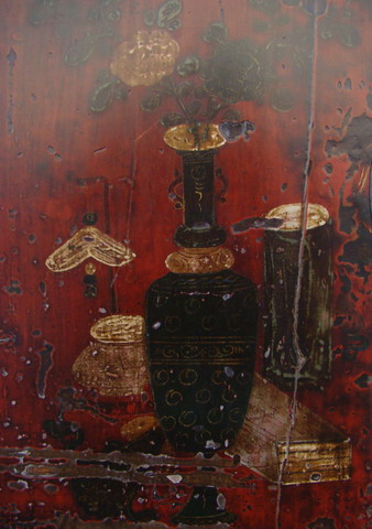 书箱柜|painted cabinet