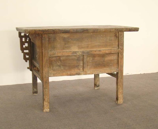 三抽雕花桌|Coffer w/3 drawers