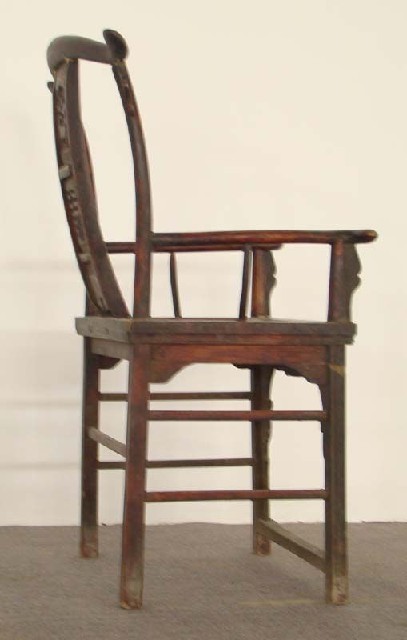 四出头官帽椅|Armchair with four protruding ends