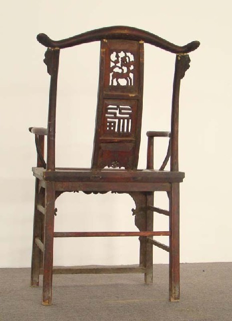 四出头官帽椅|Armchair with four protruding ends