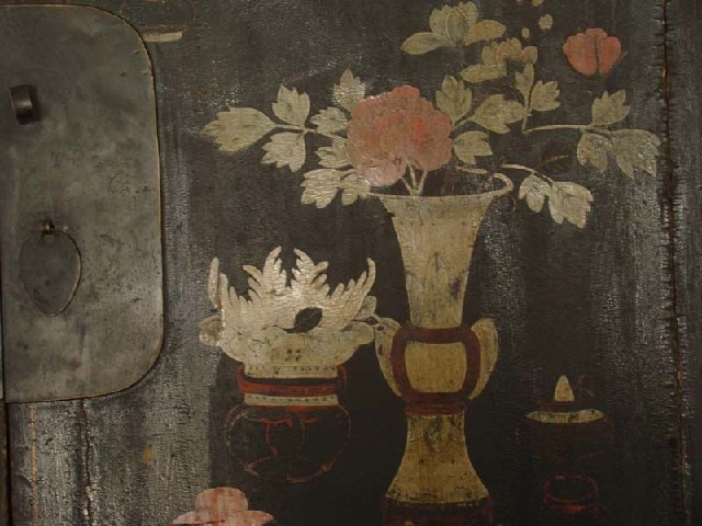 黑五彩大柜|Black multicolored big cabinet