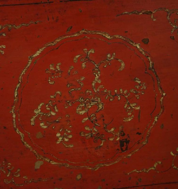 红描金大柜|Red & gilt big cabinet