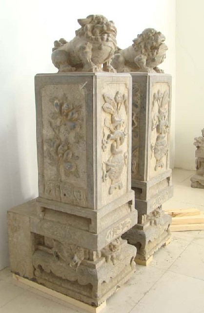 石雕门座|Chinese antique funiture