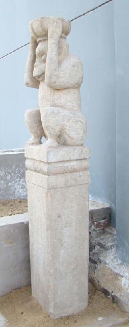 石拴马桩|stone