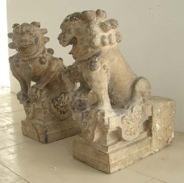 石狮头|Stone lion head