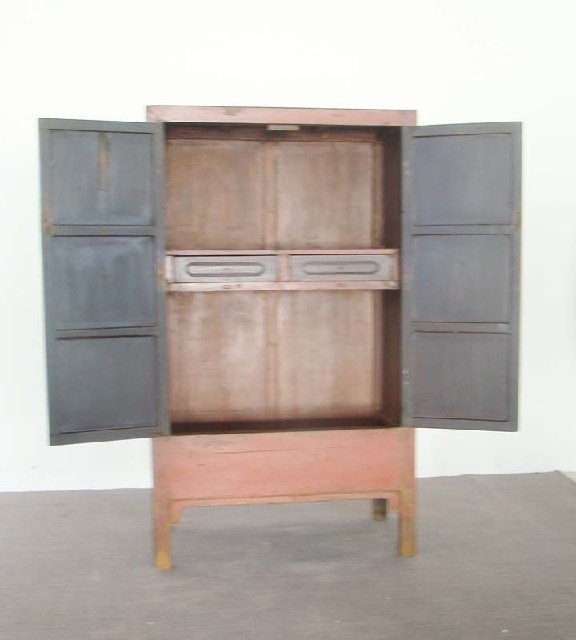 红漆大柜|Red-lacquered big cabinet