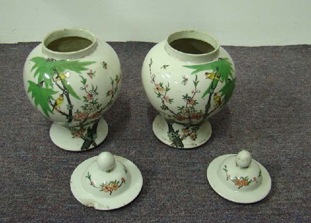 五彩瓷罐|Chinese antique funiture