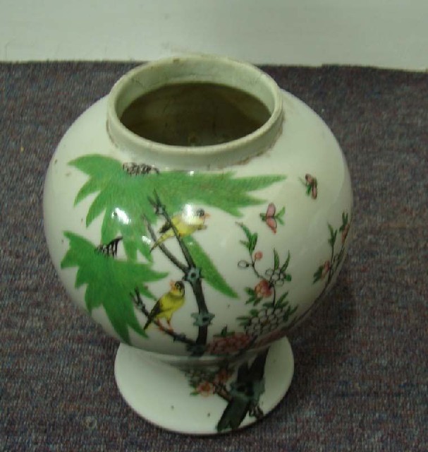 五彩瓷罐|Chinese antique funiture