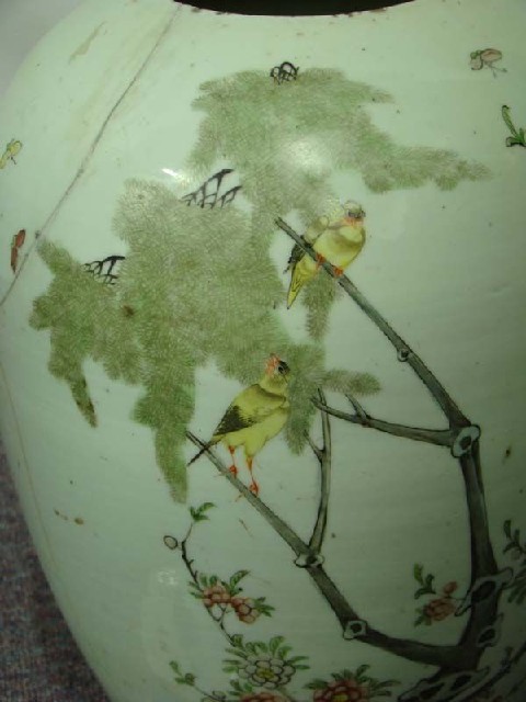 五彩瓷罐|Chinese antique funiture