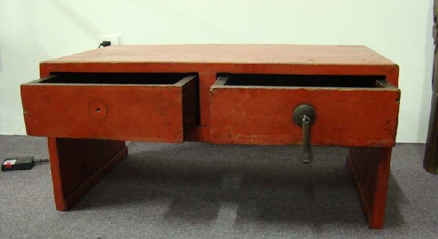 二抽炕桌|Wide kang table with two drawers