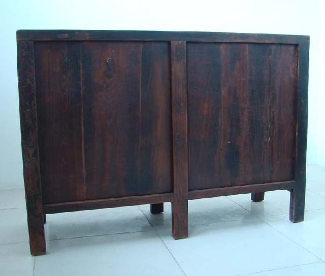 黑描金四门柜工厂|Chinese antique funiture